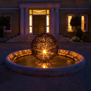 Illuminated Garden Sphere