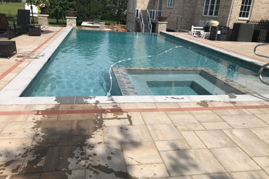 Newly refinished pool