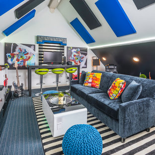 Teen Playroom Houzz   A13154940c6593b9 1537 W312 H312 B0 P0  Eclectic Kids 