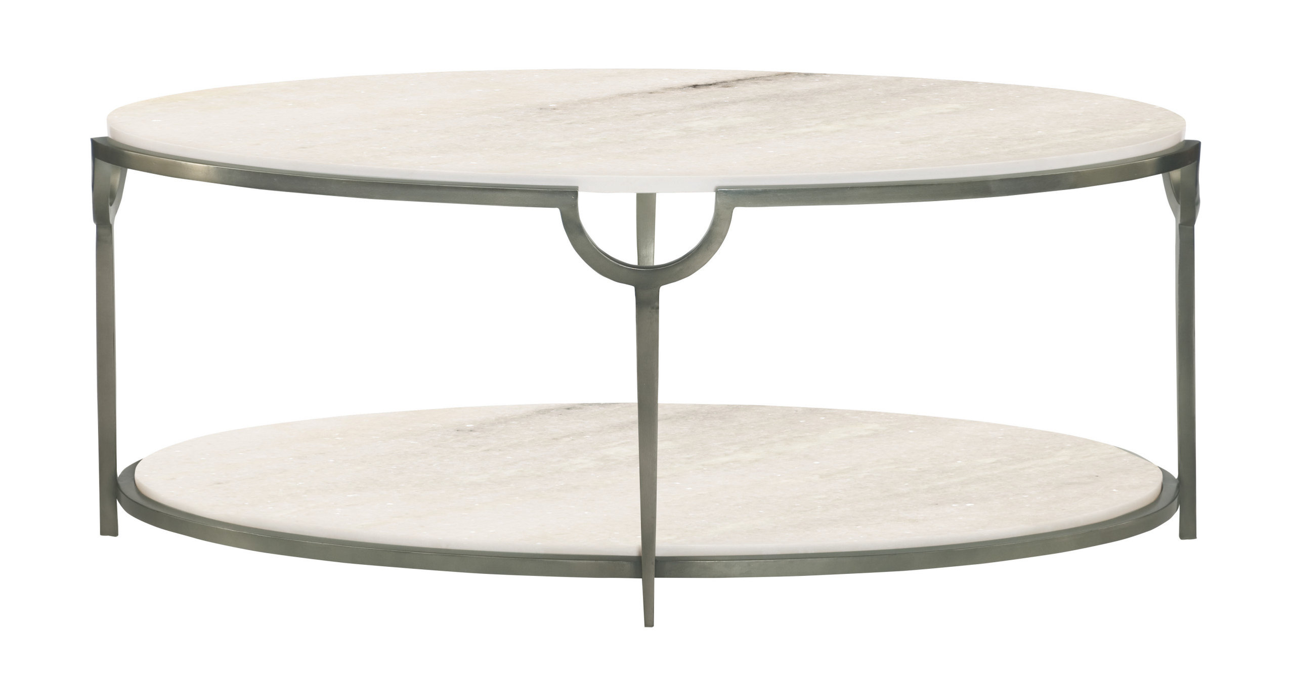Bernhardt Morello Oval Cocktail Table - Contemporary - Coffee Tables ...