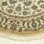 Nain 9La Persian Rug, Round Hand-Knotted Classic, 150x150 cm