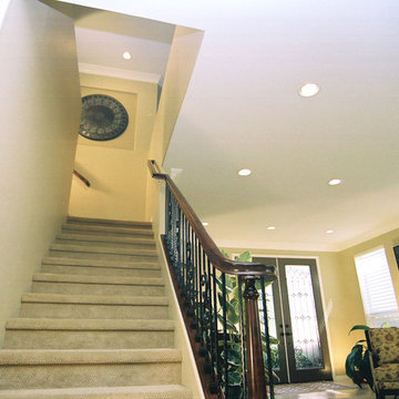 New Ceiling with Recessed Lighting