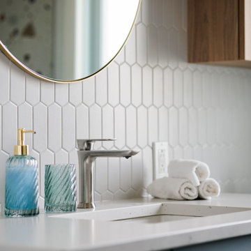Small bathroom remodel / Réaménagement petite salle de bain