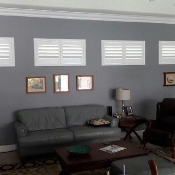 Enlightened Style Poly-Resin Shutters in Nautical Living Space