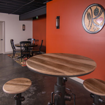 North Ann Arbor Basement Remodel: Home Brewpub
