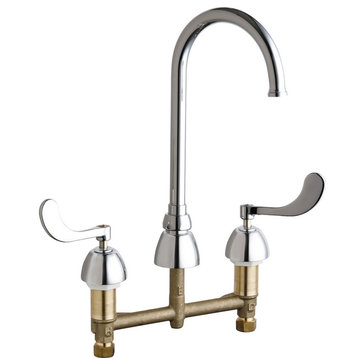Chicago Faucets 786-GN2FCAB Commercial Grade High Arch Kitchen - Chrome