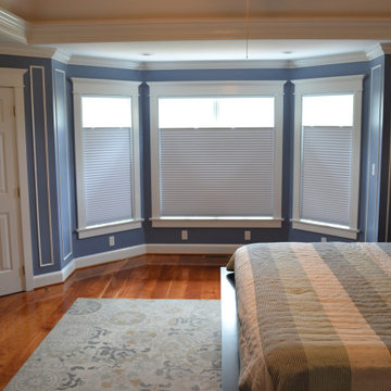 Cellular Shades: Master Bedroom