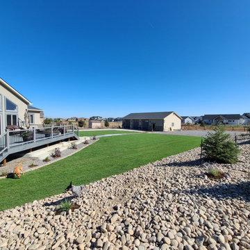 Landscaping Renovation (Berm, Irrigation System, Sod, Trees, Hardscaping)
