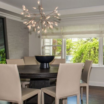 Transitional Rye Family Home