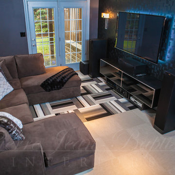 Remodeled Media Room