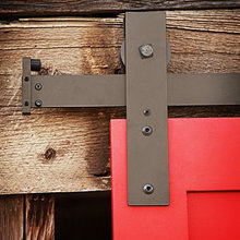 Our Basin Custom Barn Door Hardware
