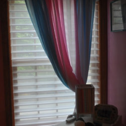 Lakefront Summer Home with Silhouettes - Window Blinds