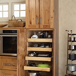 Roll Out Tray Cabinet - Kitchen Drawer Organizers