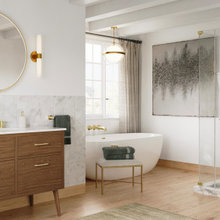 A Luxe Bathroom