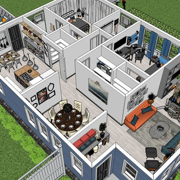 Functional Eclectic Bungalow Home