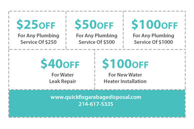 Quick Fix Garbage Disposa