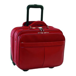 Royce Leather - Ultimate Computer/Commuter Travel Case 646-RED-4 - Storage And Organization
