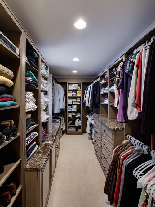 Narrow Closet | Houzz