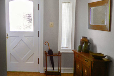 Eclectic entryway photo in Other