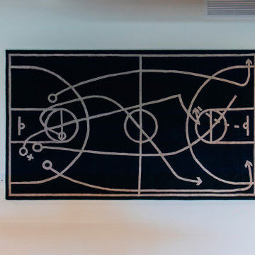 Custom Rug installed at Nike Jordan Line Headquarters