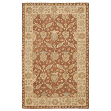 Safavieh Antiquity Collection AT315 Rug, Brown/Taupe, 8'3"x11'