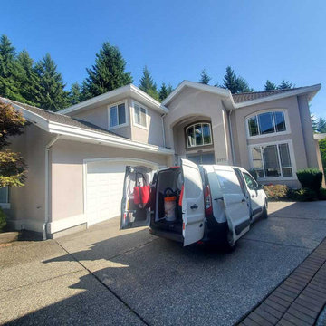 Panorama Ridge Coquitlam BC Canada Large House Carpet Cleaning Pet Urine Removal