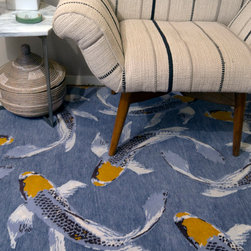 Koi Deep Sea - Area Rugs
