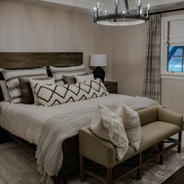 Subtle Master Bedroom and Bathroom