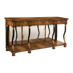 John Richard - Berlin 3 Drawer Lighted Console - Console Tables
