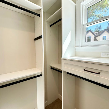 Custom Walk-In Closet with Elegant Storage Solutions