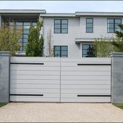 Cellular Vinyl Contemporary Gate - Outdoor Products