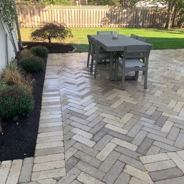 Patio expansion on Landmark Home