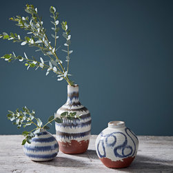 Ceramic Bottle Vases by Madam Stoltz - Vases