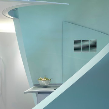 Colourful kitchens