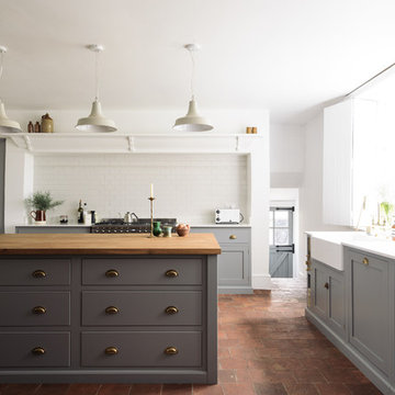 The Cheshire Townhouse Kitchen by deVOL