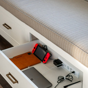 Window Bench Charging Station