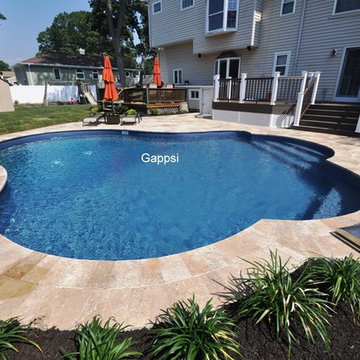 Complete backyard renovation designed by Giuseppe Abbrancati and built by Gappsi