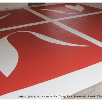 Matisse Inspired Garage Floor