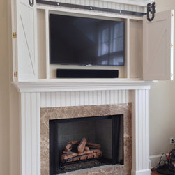 Malvern, PA &ndash; Traditional &ndash; Fireplace Surround - Fireplace Mantels