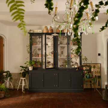 Hand-painted Curiosity Cupboards by deVOL