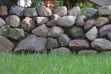 This is an example of a landscaping in Omaha.