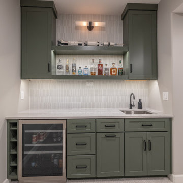 Family-Friendly Basement Remodel with Custom Features