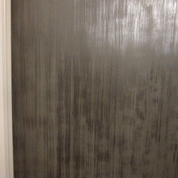 Detail: SIlver Strie Painted Dining Room