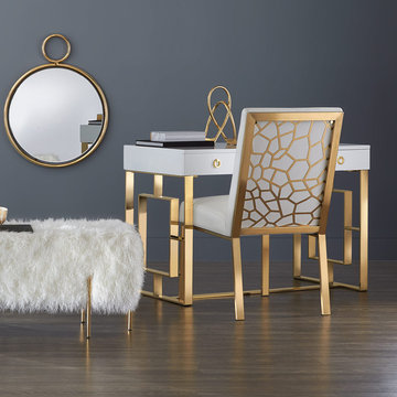 Wellington Gold Side Chair