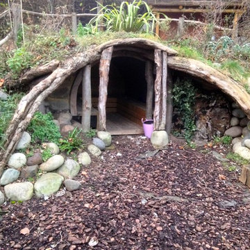 Simple Hobbit Hole 'cave' for a school
