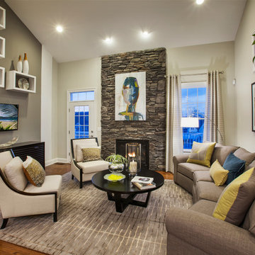 EG Homes, Chatfield Farms - Living Room