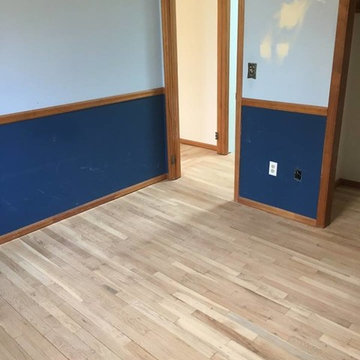 Re-Sand and Finish Existing Hardwood Floors & Staircase