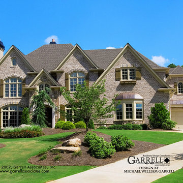 The South Hampton Manor House Plan 04163 by Garrell Associates, Inc.