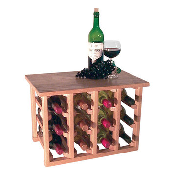 Bronze Details about   Tabletop Wood Wine Holder Wine Rack Countertop-4 Wine Bottles&4 Glasses 