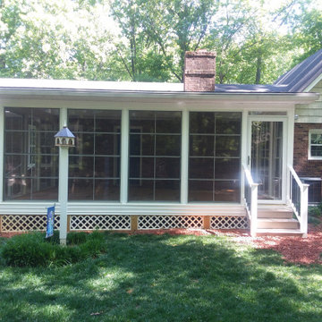 Winston Salem 3-Season Room with Slope Roof